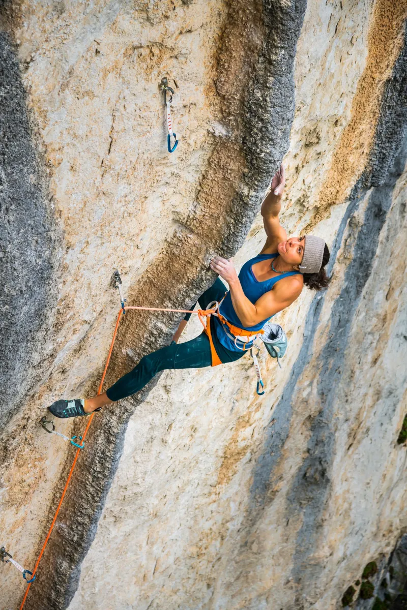 Scarpa Womens Instinct VS Climbing Shoes - Black-Aqua-7